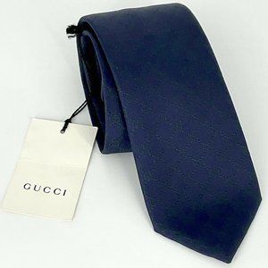 🚫SOLD🚫Brand New Authentic Men’s Gucci GG Print Silk Tie With Tags